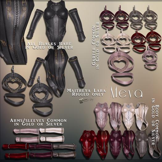 GACHA.Meva Alanna -SET- burgundy gold