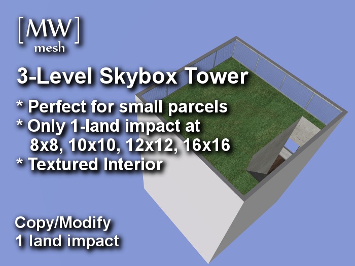 [MW] 3-Level Skybox Tower (BOXED)