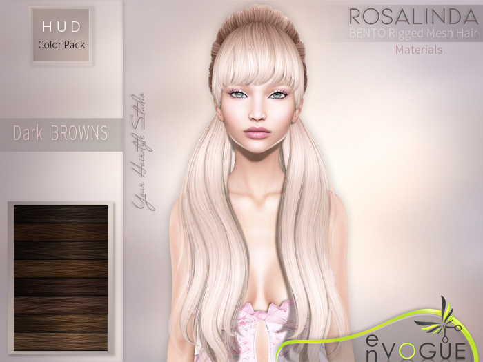 enVOGUE - HAIR Rosalinda - Dark Browns