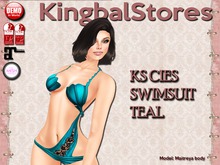 KS CIES SWIMSUIT TEAL