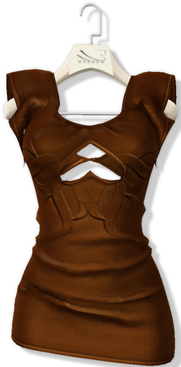 [[ Masoom ]] Adiba dress Choco