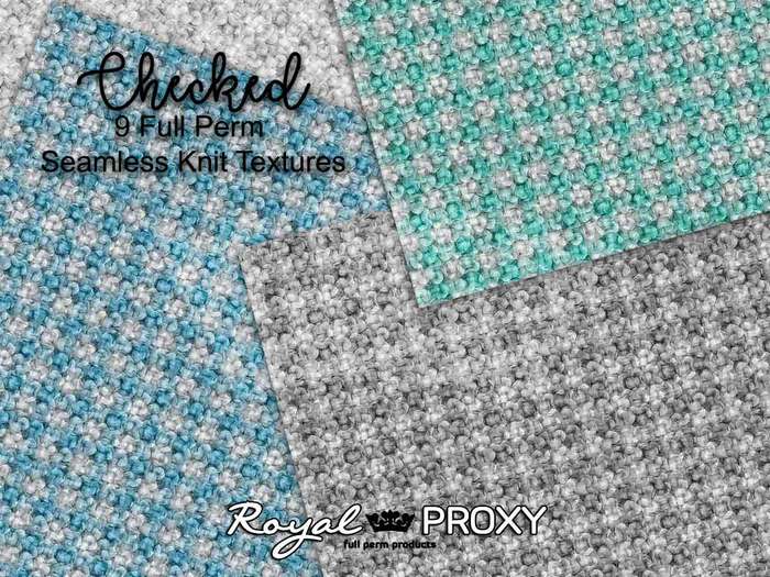 Royal Proxy 9 Full Perm Textures - Checkered