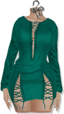 [[ Masoom ]] Naveen Dress Teal