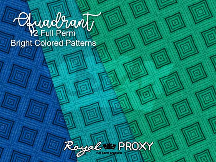 Royal Proxy 12 Full Perm Textures - Bright