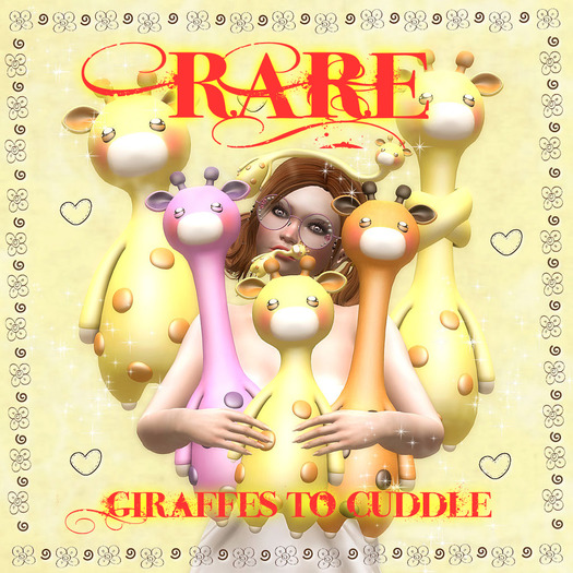 * In Love Giraffe * Giraffes to Cuddle RARE - RARE - RARE