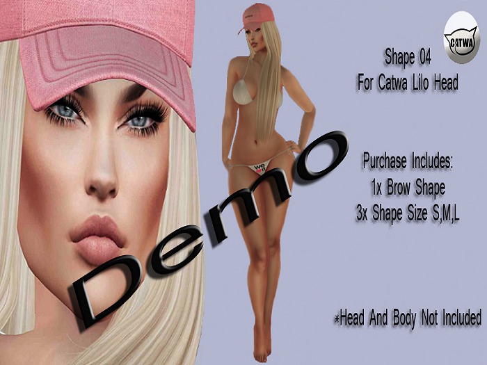 Catwa LILO Bento Head Shape 04 for Mait. & Belleza DEMO