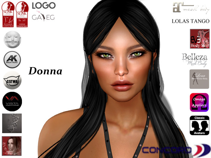:::CONCORD::: DONNA Head / Body Applier (Creme)