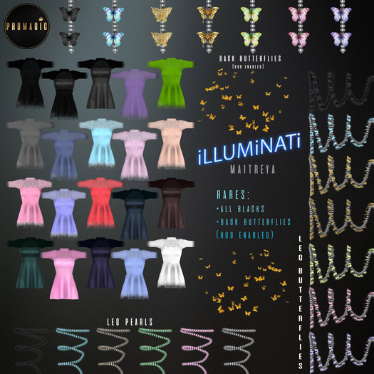 *PROMAGIC* Illuminati-Dress-Light Blue(Boxed)