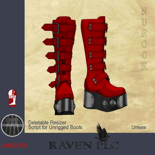 {RAVEN} LLC - NuRock - Red - Bag
