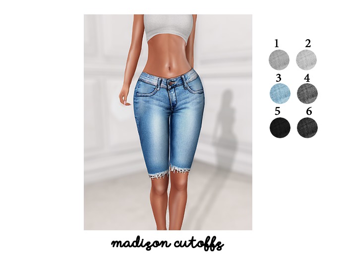 .Je Suis. - Madison 3 Denim Cut-offs
