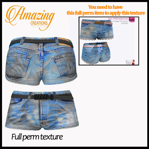 AmAzIng CrEaTiOnS Full perm Texture Shorts-Ripped & Classic-10