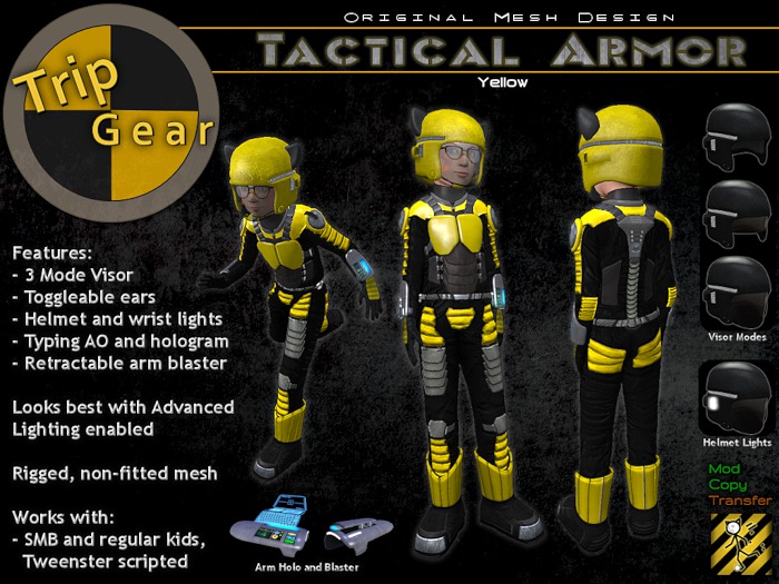TripGear Tactical Armor (Yellow)