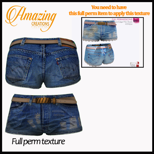 AmAzIng CrEaTiOnS Full perm Texture Shorts-Ripped & Classic-14