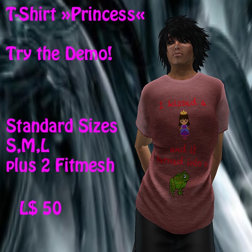 T-Shirt Kissed a Princess