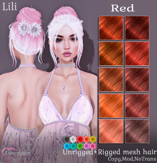 {Limerence} Lili hair-Reds