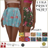 BM Luna Print Skirt