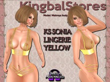 100 KS SONIA LINGERIE YELLOW