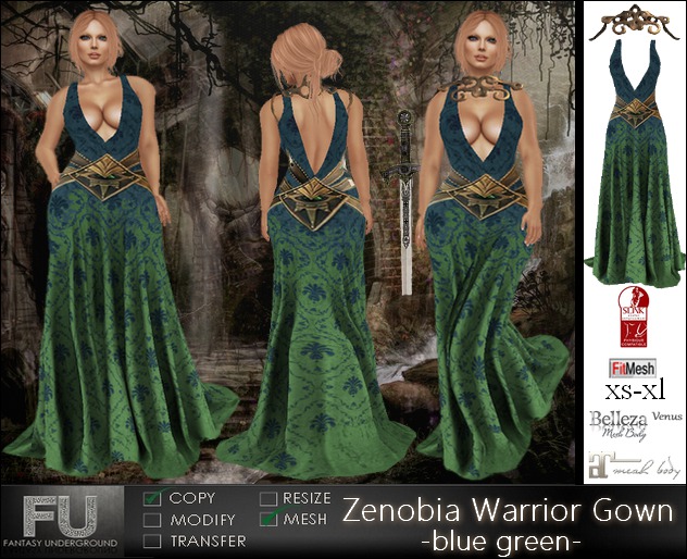 slim fit dress slacks Green elvish fantasy dress with jacquard corset main image 0