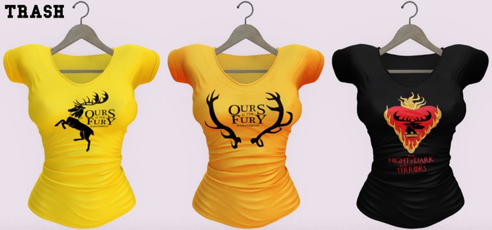 TRASH - "GOT" Shirt - Baratheon Set