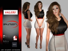 Brunsen! Valery Sexy Dress Ziper