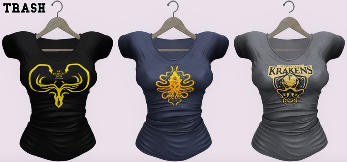 TRASH - "GOT" Shirt - Greyjoy Set
