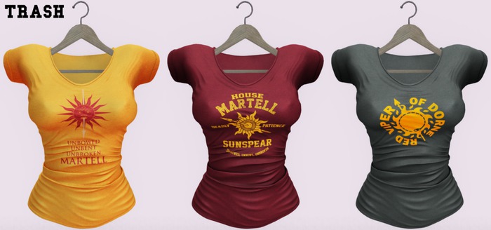 TRASH - "GOT" Shirt - Martell Set