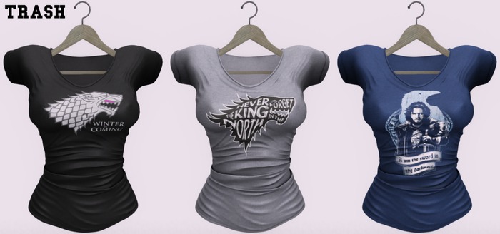 TRASH - "GOT" Shirt - Stark Set