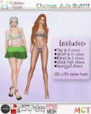 .:RP:. Chevron Swim Outfit (wear to unpack)