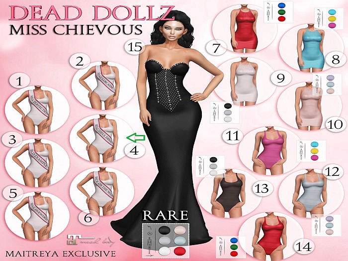 04. Dead Dollz - Miss Chievous - Sash - Beautiful Disaster