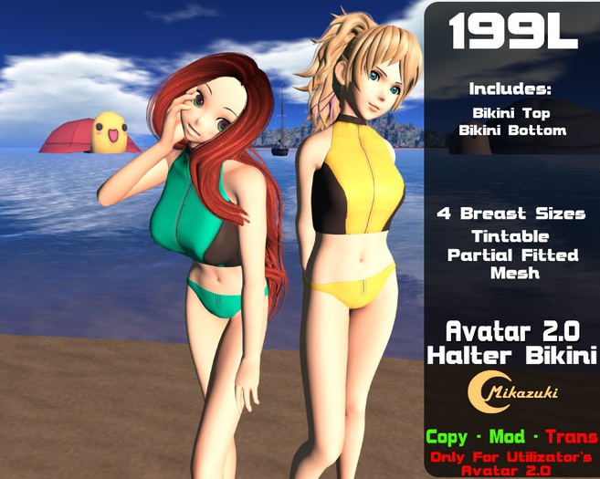 [Mika] Avatar 2.0 Halter Bikini