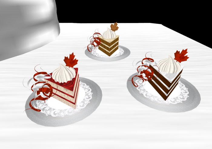 Divivity Canada Day Rocket Cake