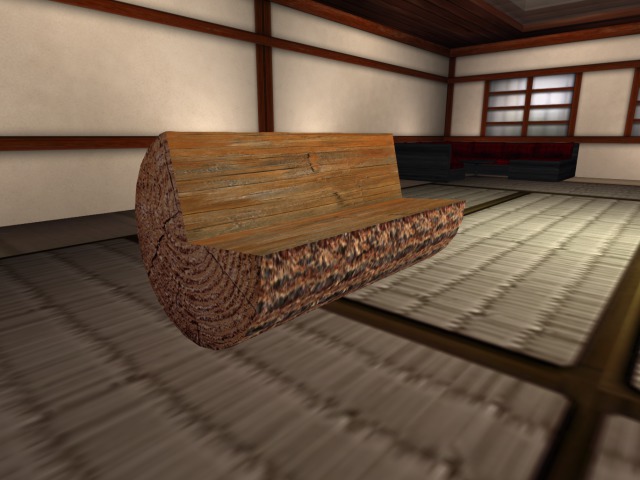 simple log bench
