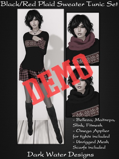DEMO - DWD - Sweater Tunic Set (tunics only)