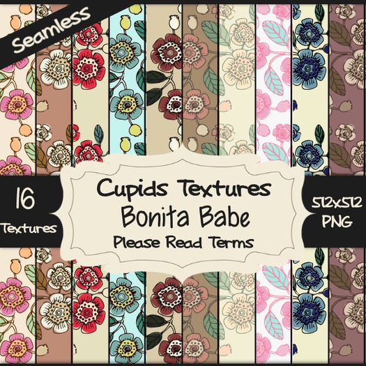 *Cupids Textures * 16 BONITA BABE