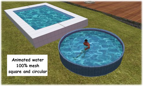 Second Life Marketplace - animated water - mesh - full perms - boxed