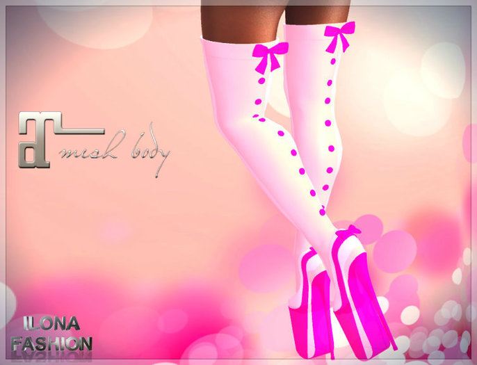 *ILONA fashion* PINK SOCK AND SHOE  Matreya