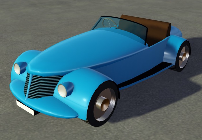 Finesmith Sportster 2 RHD - light blue