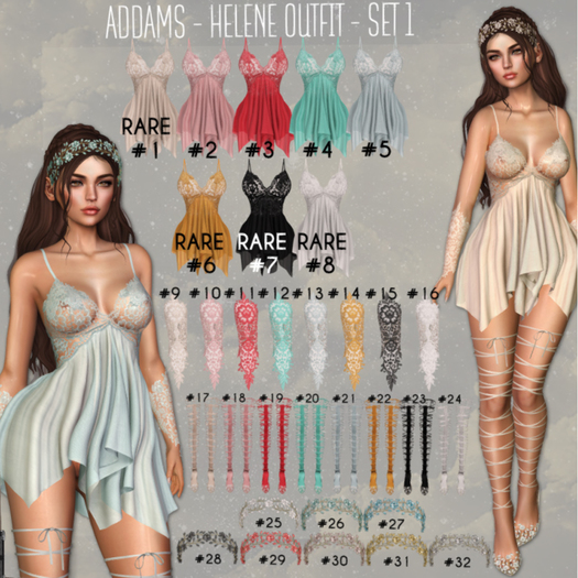 GACHA.Addams - Helene SET 6+14+22+31