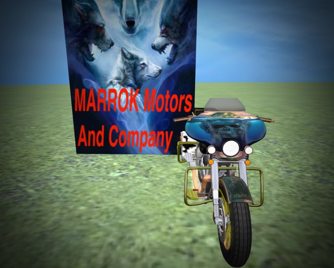 Marrok Motors HD Road Ravager Crusier  Boxed