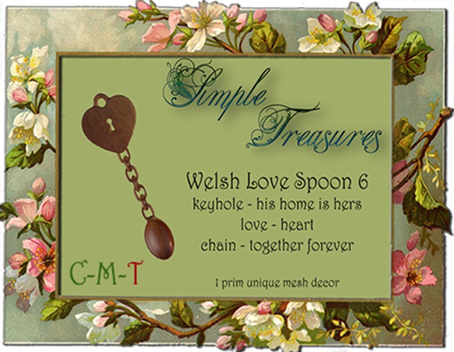 Welsh Love Spoon #6
