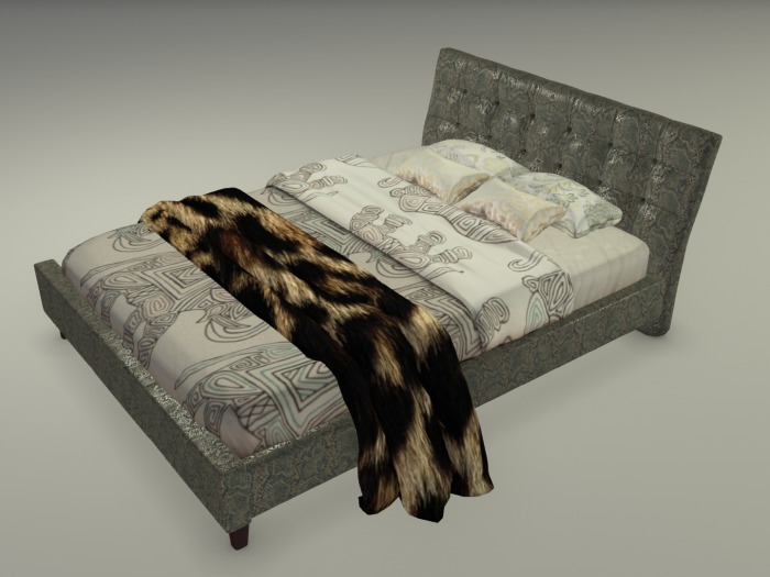 Moira Bed (Croco version)