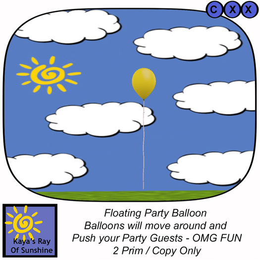 Party Balloon Yellow BOX