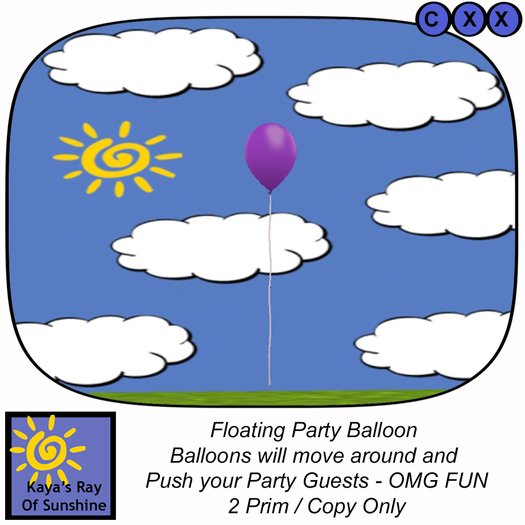 Party Balloon Purple BOX