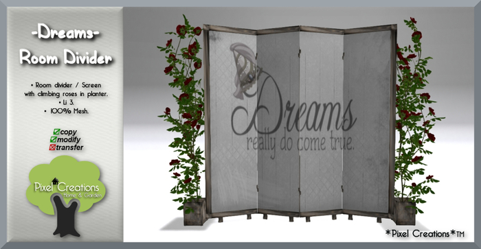 [PC] Dreams - Room Divider (Boxed)