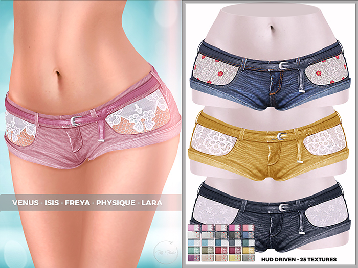 [hh] WOW OFFER! Makenzie Shorts LACE POCKETS PACK