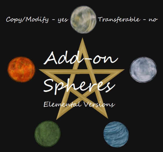 ! RSD ! Add-on Spheres - Water