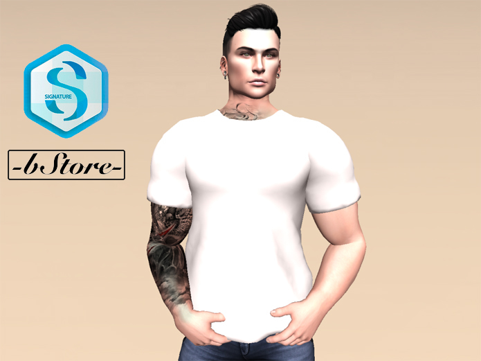 -bStore- Signature Shirt Basic White