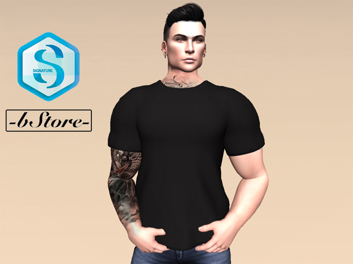 -bStore- Signature Shirt Basic Black