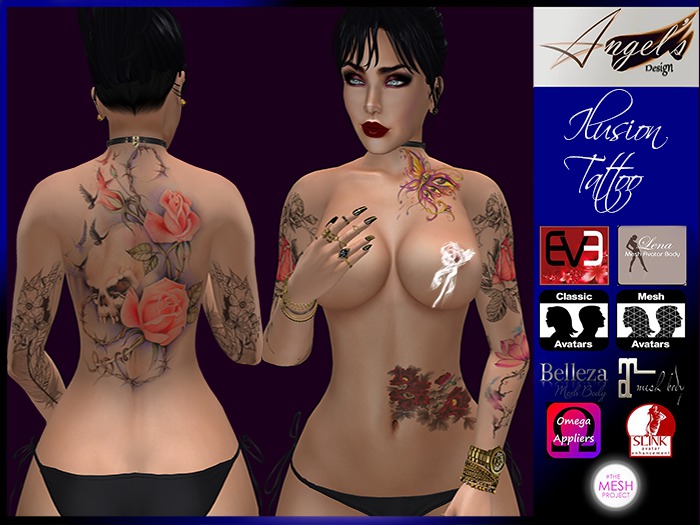 Ilusion Tattoo - Angels Design
