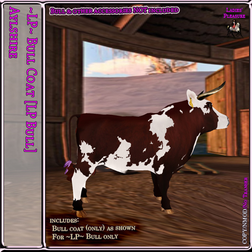 ~LP~ Coat Texture  [LPBull] BOXED aylshire